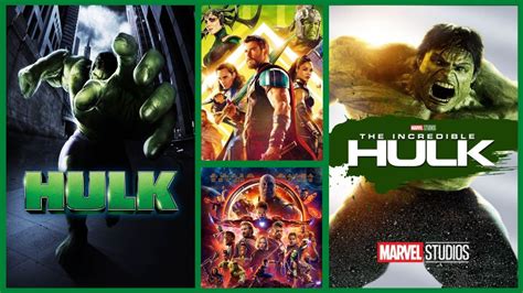 All 7 Hulk Movies & Appearances in Order