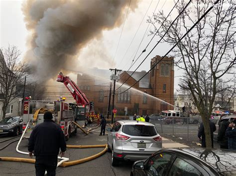 Firefighters Protect Church from Raging Paterson (NJ) Fire That ...