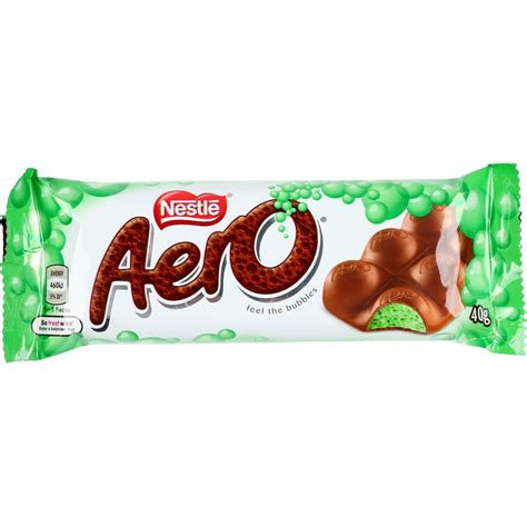 Nestle Aero Peppermint Bar 40g | BIG W