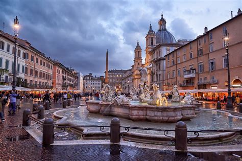 The Colors of Piazza Navona - Eternally Creative