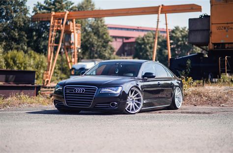 Black Audi A8 Gets Improved Lighting — CARiD.com Gallery