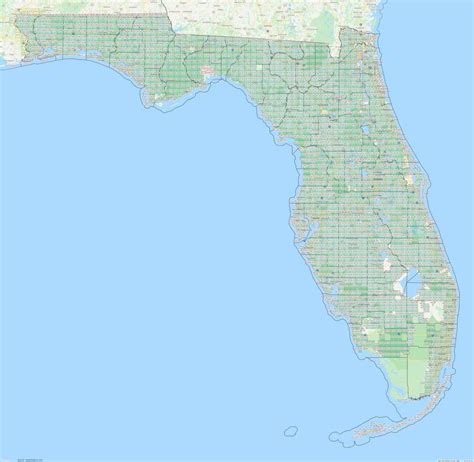 Section Township Range Map Florida - Map Worksheets