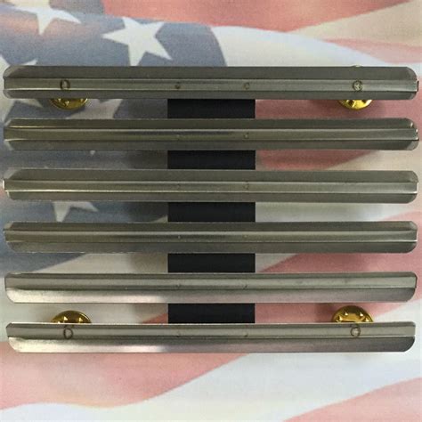 U.S. SERVICE MEDAL RIBBON BAR MOUNTING RACK | 18 SPACE | US ARMY | MILITARY