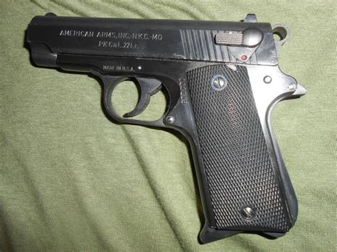 American Arms, Inc. Pk 22 Classic .22 Cal Pistol 8 Shot 95 Condition ...