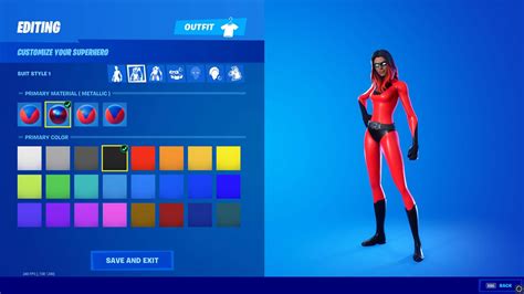 Fortnite Superhero Boundless Skins: Create/Customize your own skin ...