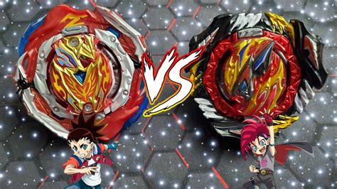 Zest Achilles vs Divine Belial -Aiga vs Bell- Beyblade Burst Battle ...