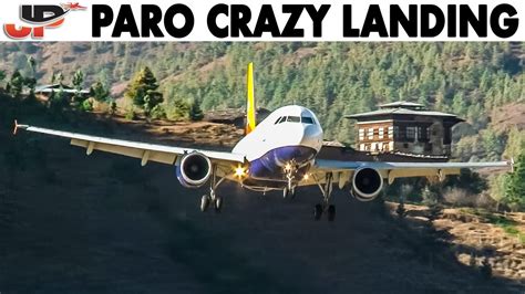 One of the Worlds Craziest Landings | COCKPIT VIEW - YouTube