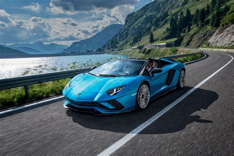 The Lamborghini Aventador S Roadster