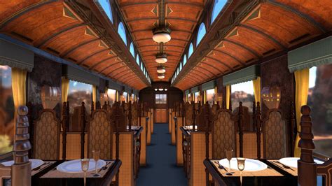 Deluxe Victorian Railway Carriage - Buy Royalty Free 3D model by ...