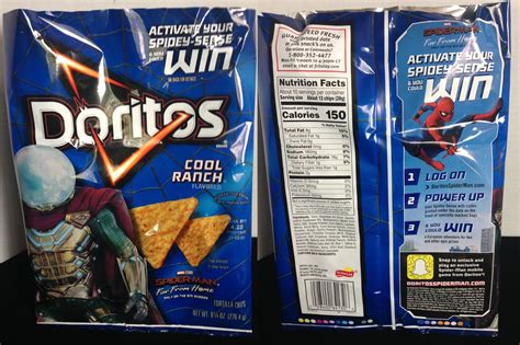 Cool Ranch Doritos, Spiderman. 2019 Package | Food hunter, Food ...