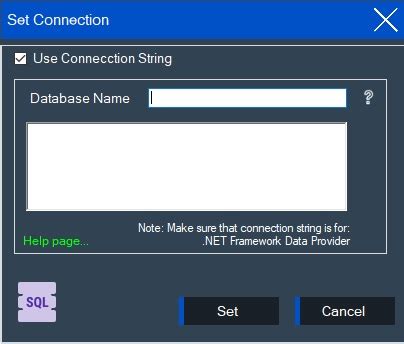 SQL Server connection strings | LetSync