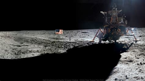 Wallpaper: Neil Armstrong at the Apollo 11… | The Planetary Society