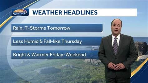 NH forecast video: Rain, thunderstorms for morning commute