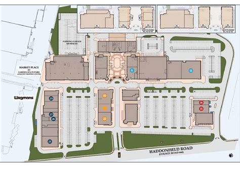 Directory Deptford Mall Map