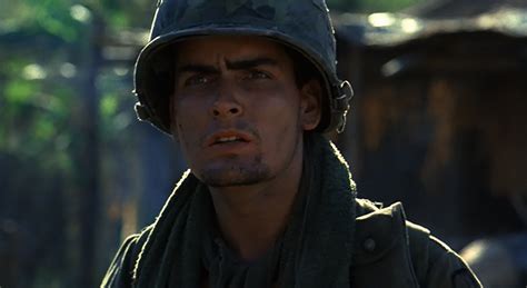 Charlie Sheen in Platoon (LOOKIN SEXAY!) - Sheenism® (Religion For ...