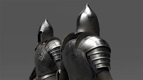 3D model Gondor Soldier Armor - The Lord of the Rings VR / AR / low ...