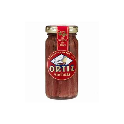 Ortiz Anchovies in Olive Oil – Jar – Caputo's Market & Deli