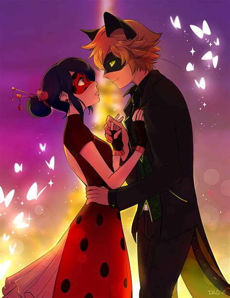 ººLadybug-Chat Noirºº - Miraculous Ladybug Fan Art (39502384) - Fanpop