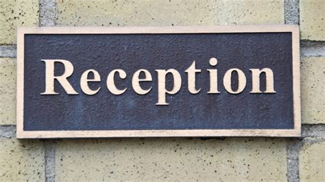 Reception Area Signs: First Impressions Matter, Make them Count