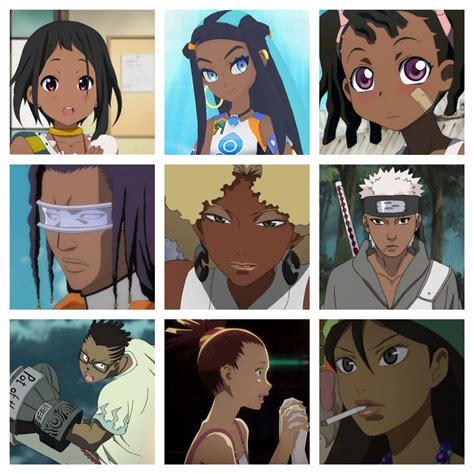 Popular Black Anime Characters