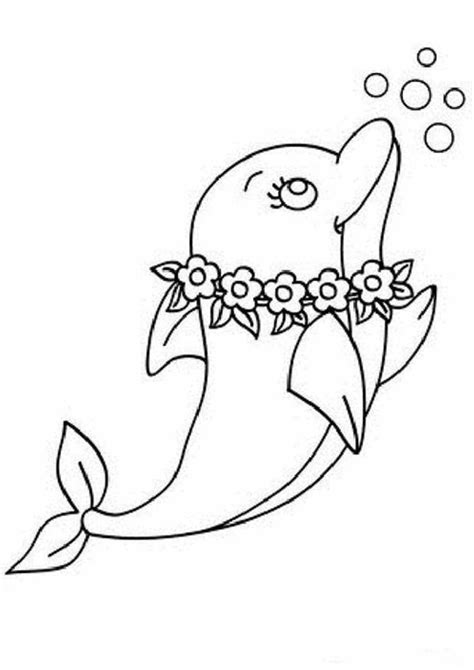 Free & Easy To Print Dolphin Coloring Pages | Dolphin coloring pages ...