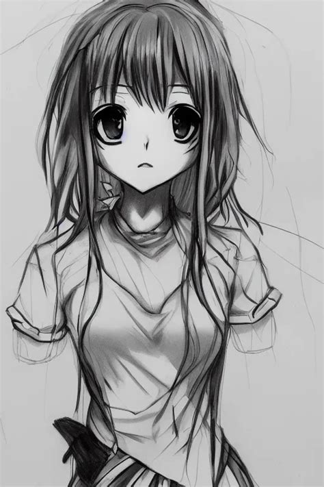 Share more than 73 anime sketches girl latest - in.coedo.com.vn