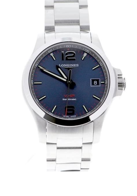 Longines - Conquest VHP Quartz Steel Blue Dial - - Catawiki