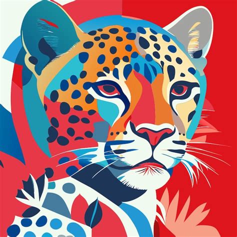 Premium Vector | Cheetah vector illustration