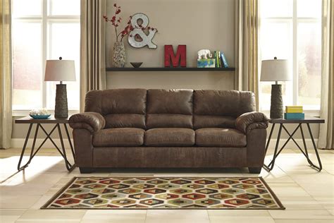 Ashley Signature Design Bladen 1200038 Casual Faux Leather Sofa | Dunk ...