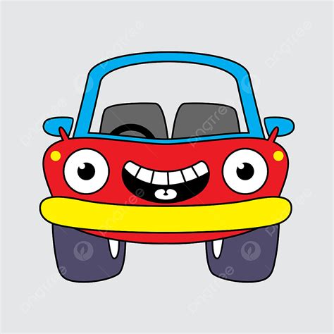 Car Illustration Clipart Hd PNG, Cute Car Cartoon Vector Illustration ...