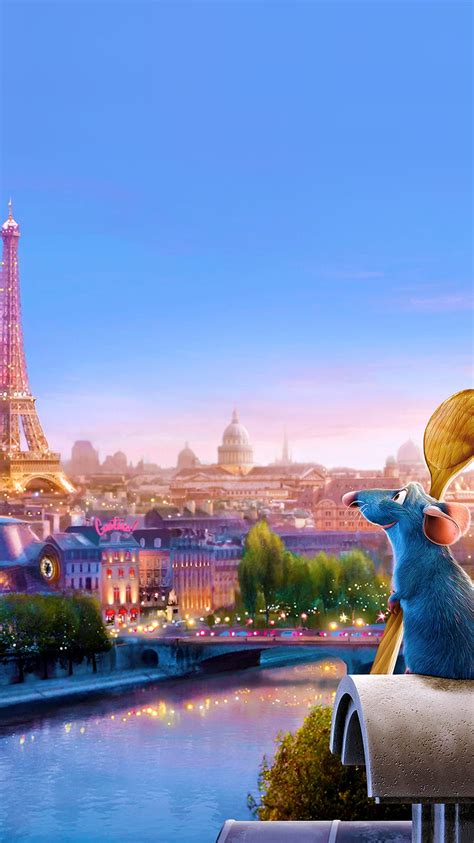 Ratatouille (2007) Phone Wallpaper | Moviemania Disney Pixar, Disney ...