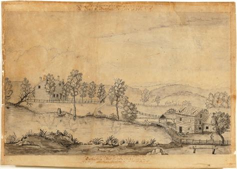 A View of Verplanck's Place, East Fishkill, New York – Works – New-York ...