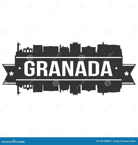 Granada Europe European City Name Love Heart Tourism Logo Icon D ...