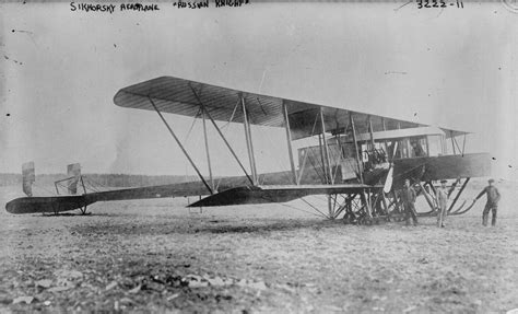 Sikorsky "Russian Knight" April 27, 1913. It was the world's 1st 4 ...