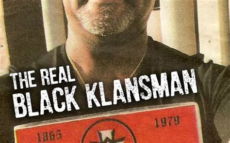 The Real Black Klansman