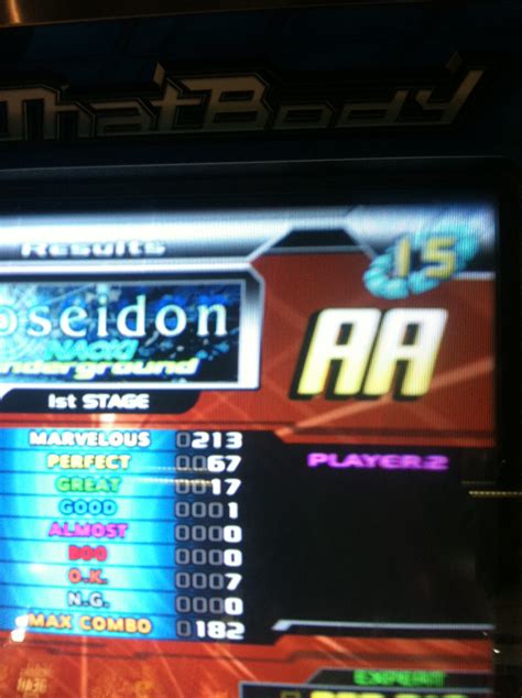 Poseidon.JPG - Score Tracker Evidence - DanceDanceRevolution - Games ...