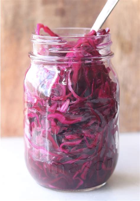 Pickled Red Cabbage - Sugar Free, Whole30 - Cook At Home Mom