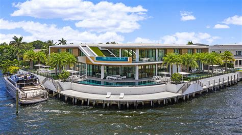 This $25M Waterfront Mansion in Boca Raton Can Dock Your Superyacht