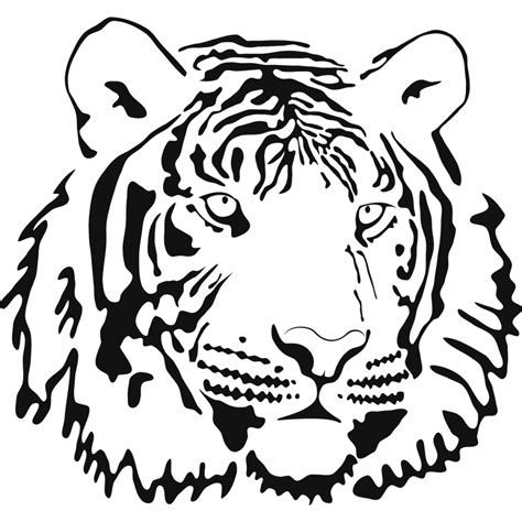 Tiger Outline Drawing - ClipArt Best