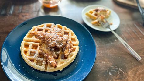 Buttermilk Fried Chicken And Waffles Recipe