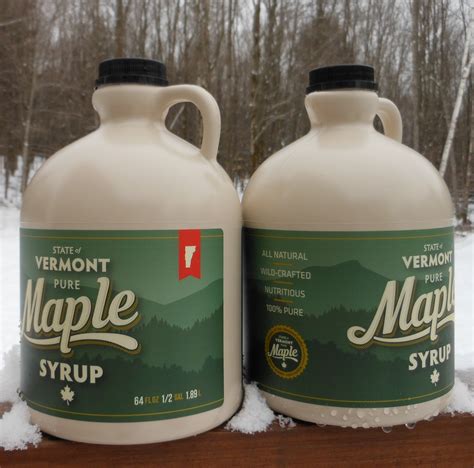 Pure Vermont Maple Syrup-2021 Gallon shipped as 2 halves | Etsy