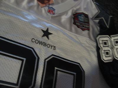 #88 Michael Irvin Dallas Cowboys with HOF Patch sewn 2star Jersey 52 ...