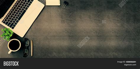 Top View Desk Top View Image & Photo (Free Trial) | Bigstock