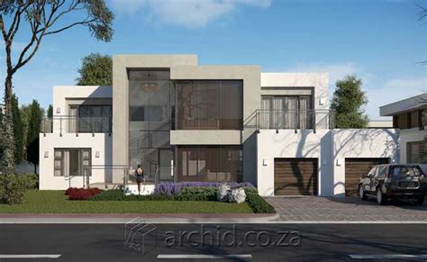 4 Bedroom Modern House Plans in South Africa | House Designs | Archid