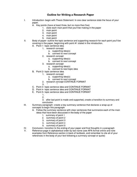 Research Paper Format - Fotolip