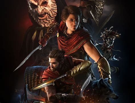 #art #Kassandra Assassin's Creed Odyssey #Alexios #5K #wallpaper # ...