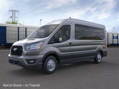 New 2023 Ford Transit Passenger Wagon XLT Full-size Passenger Van in ...