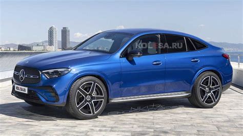 2023 Mercedes GLC Coupe Rendered Based On The New Spy Photos