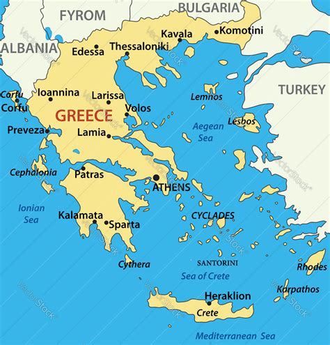 Greek Map