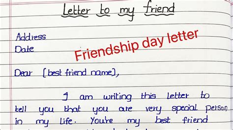 Friendship Letters